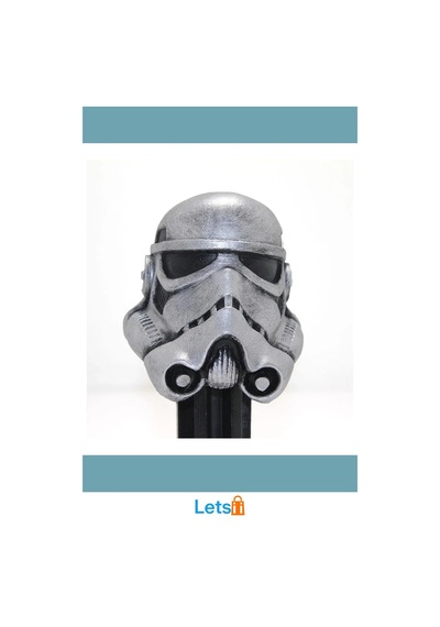 Stormtrooper Figürü 17x10 Cm İkonik Star Wars Büst 1 Adet