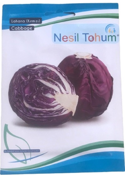 Kırmızı Lahana Atalık Tohumu 3 Paket