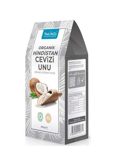 The LifeCo Organik Hindistan Cevizi Unu 350 G
