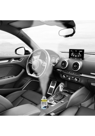 Automix Oto Klima Temizleyici Sprey Araç İçi Ortam Dezenfektan Spreyi 200ml Okyanus Ferahlığı Çift Etkili Klima ve Kabin Temizliği