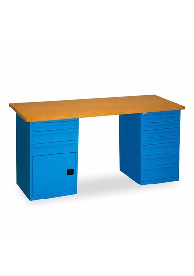 Starçelik Çalışma Tezgahı 10 Çekmeceli Dolaplı-2130 Mm