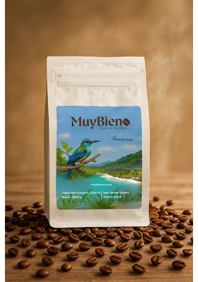 Muybieno Honduras San Marcos 250 Gr Çekirdek Kahve Çekirdek Kahve
