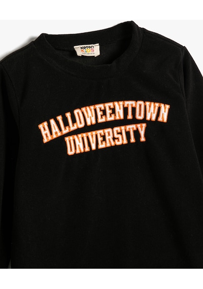 Koton Sweatshirt Cadılar Bayramı Temalı İşlemeli Uzun Kollu Bisiklet Yaka Şardonlu Siyah 4wkb10637tk 4WKB10637TK999 Siyah Koton Sweatshirt Cadılar Bayramı Temalı İşlemeli Uzun Kollu Bisiklet Yaka Şardonlu Siyah 4wkb10637tk 4WKB10637TK999 Siyah