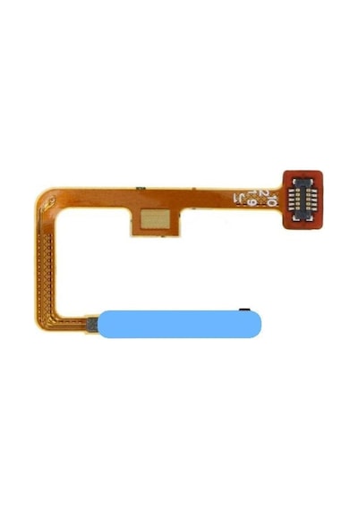 Xiaomi Mi 11 Lite 5g Uyumlu On Off Yan Tuş Parmak İzi Filmli M2101k9g - Mavi