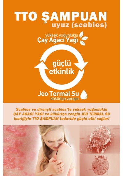 Tto Saç Ve Vücut Şampuanı 500 Ml Yeşil Çay Ağacı Yağı / Tea Tree Oıl
