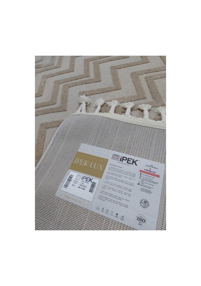 İpek Lüx 160x230 4m2 Polyester İplik Dokuma Vizon