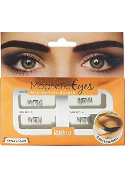Magnetic Eyes Mıknatıslı Kirpik Yoğun, Siyah