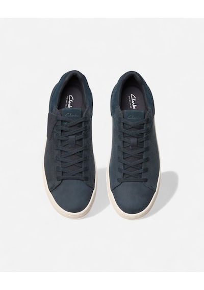 Clarks Courtlite2 Run Navy Nubuck, M 7 Erkek Lacivert Spor Ayakkabı 26181323 Lacivert