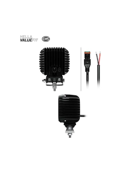 12v-48v Çalışma Lambası S5000 Kare 5000 Lümen 16 Ledli - 1ga357109201
