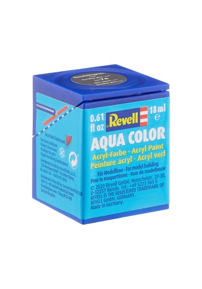 Revell - Su Bazlı Maket Boyası Kurşuni Gri Mat Usaf 18 Ml 36174 0,15 L