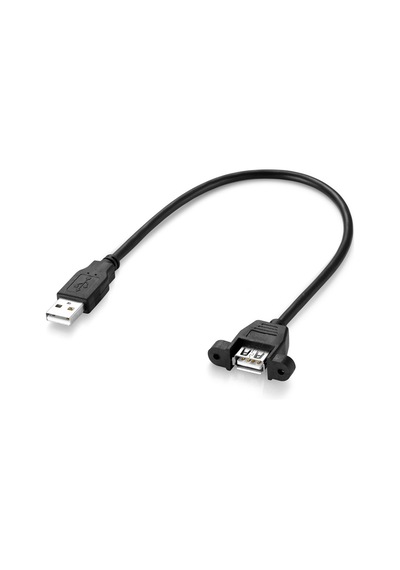 4885 Usb Dişi Erkek Panel Tipi Data Uzatma Kablosu 0.5M 50cm