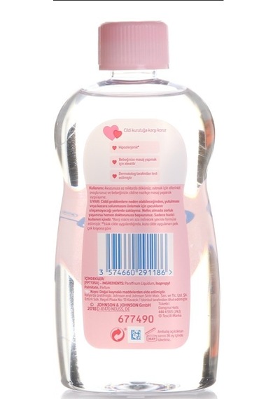 Johnsons Baby Bebek Yağı 300Ml Nemlendirici (Pembe) 3 Lü Set