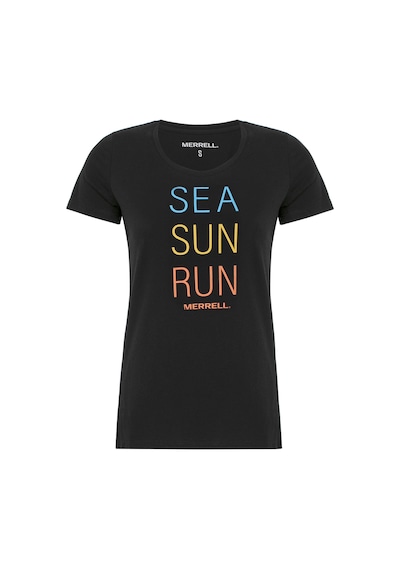 Merrell Merrell Motto F Tee Kadın Tişört Siyah 10011 Siyah