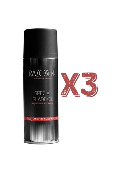 Razorline Tıraş Makinesi Bakım Yağı 3 x 200 ML