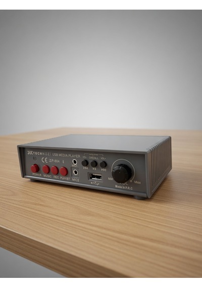 Technozi Pazarcı Anfisi Taşınabilir Ses Sistemi Usb Sd Fm Bluetooth Destekli