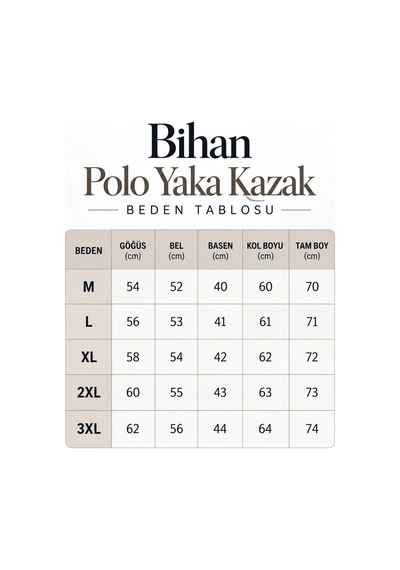 Bihan Store Erkek Polo Yaka Düğmeli Uzun Kollu Triko Kazak 7801-antrasit