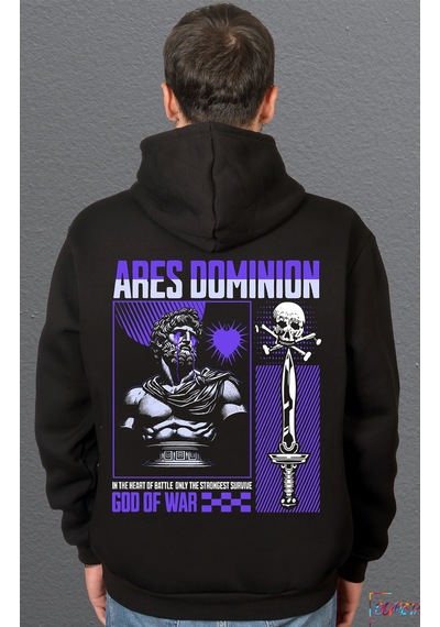 Bumeta Ares Dominion God Of War Sweatshirt Unisex Kapüşonlu Hoodie 001