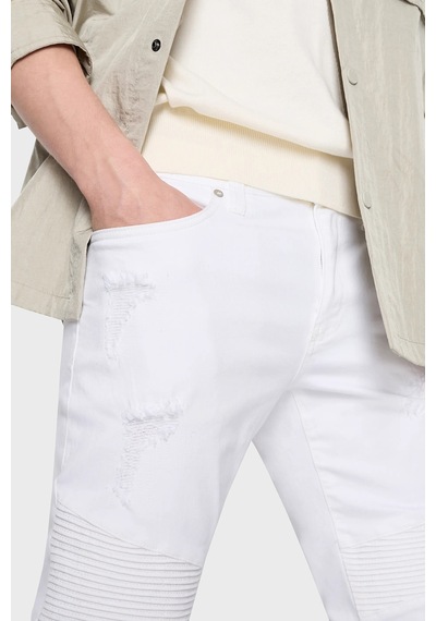 Armani Exchange Erkek Kot Pantolon 3rzj27 Z1aaz 1100 Beyaz