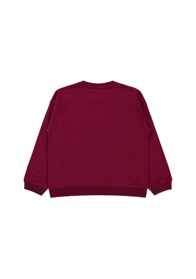 Civil Girls Basic 10 -13 Yaş Sweatshirt  - Bordo 19330336326W1