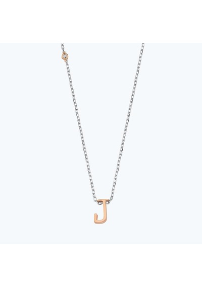 Altınbaş Silver Pırlantalı J Harfi Kolye Int238j-925-1