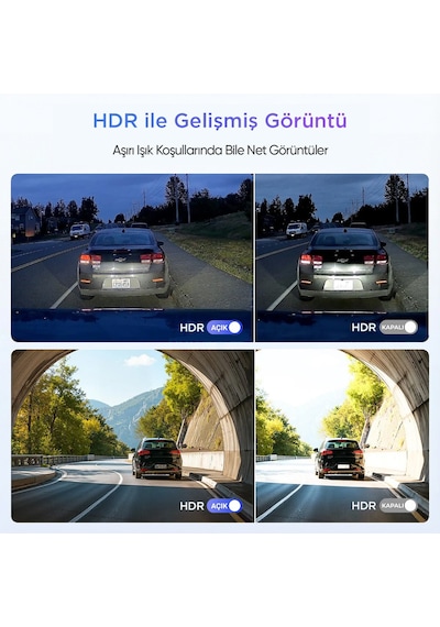 Vıofo A119m Pro 4k Hdr Sony Starvıs 2 Sensörlü Wi-fi 6 Gps'li Araç Kamerası