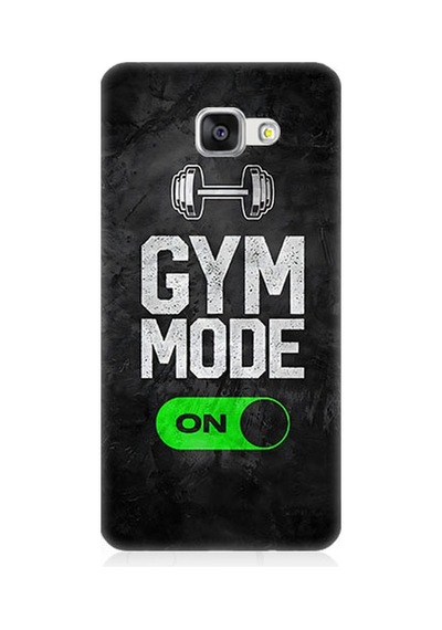 Samsung Galaxy A5 2016 Uyumlu Gym Mode Desenli Silikon Kılıf