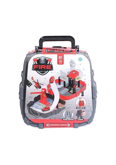 Bytoys Bp-620 Çantalı İtfaiye Yol Set