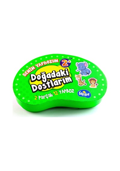 Farika Doğadaki Dostlarım 2 Parçalı 12 Yapboz