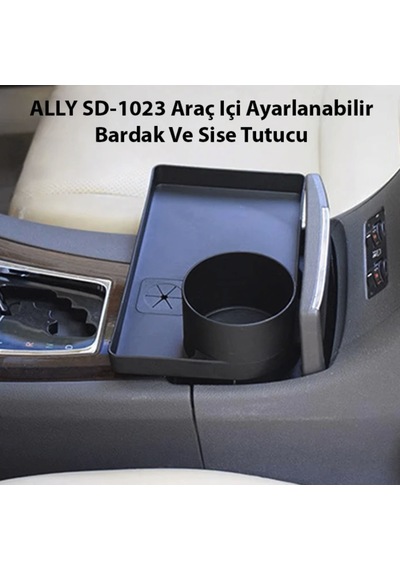 Araç Bardaklık Konson Organizeri Konsol Telefon Tutucu Kablo Çıkışlı Araç Organizeri Tüm Araçlar İçin