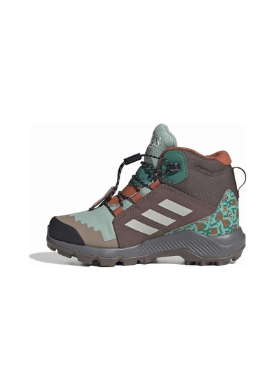 Kk1756-c Adidas Terrex Mıd Gtx Mınecraft K Çocuk Bot Ve Çizme Kahve Kk1756-c Kahve Yeşil