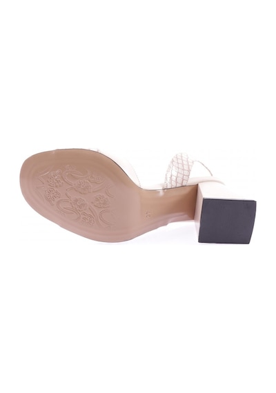 Dgn 833-23y Kadin Topuklu Sandalet 833-1922-R8974 Bej