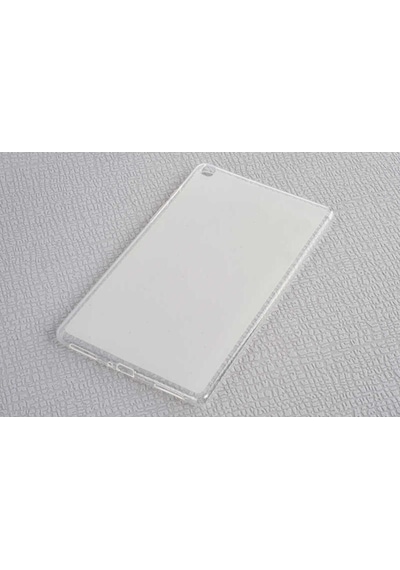 Galaxy Uyumlu  Tab A 8.0 T290 Kılıf Frm Tablet Süper Silikon Kapak-beyaz Arka Kapak
