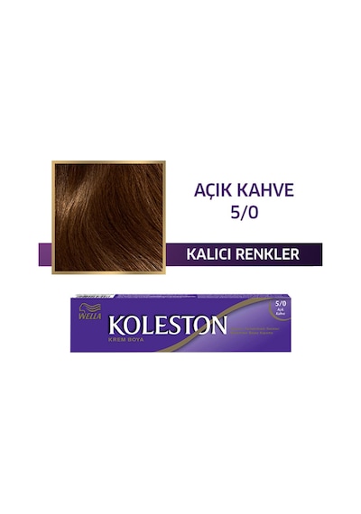 Koleston Single Tüp Saç Boyası 5/0 Açık Kahve
