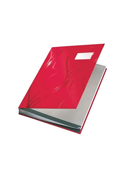 Leitz Design İmza Dosyası-18 Bölmeli, Gri