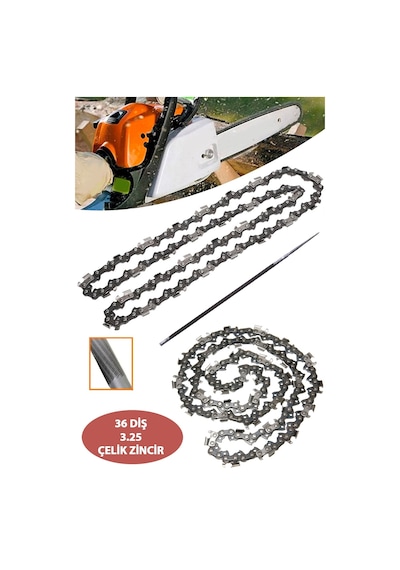 Style 36 Diş 3,25 Benzinli Testere Zinciri Ve 50 Cm Zinciri Motorlu Testere Zinciri