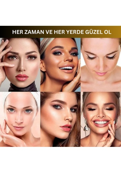 Reazeal Manyetik Kirpikler Ve Manyetik Eyeliner Seti, Takma Kirpi