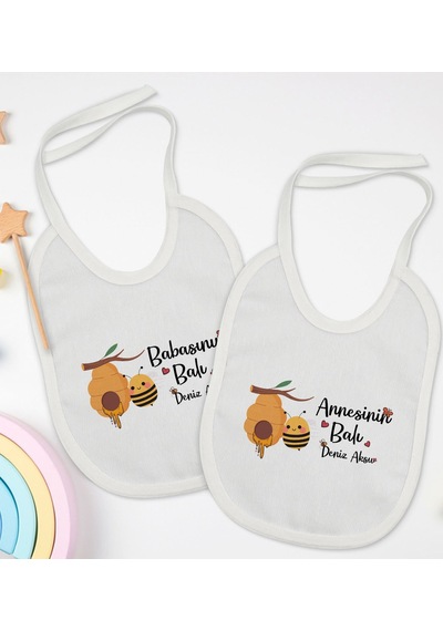 BK Kids Kişiye Özel Annesinin ve Babasının Balı Tasarımlı 2’li Be