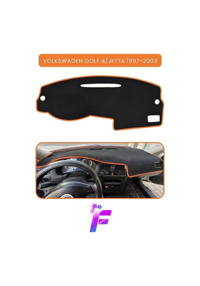 Volkswagen Golf 4 1997-2003 Torpido Örtüsü Araca Özel Üretim Kolay Montaj Tam Uyum B88