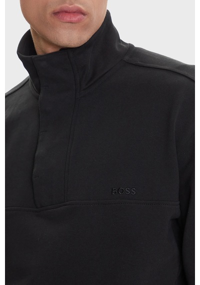Boss Erkek Sweat 50545753 001 Siyah Siyah
