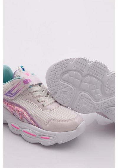 M.P Mp 251-3450 Ft Çocuk Sports Casual Ayakkabı Beyaz Mor