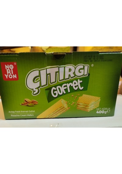 400 Gr Antep Fıstıklı No Ri Yon Kuru Gofret