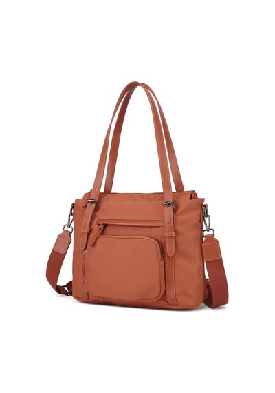 Smart Bags Twill Dimi Kumaş Kadın Omuz Çantası 3329 Kiremit
