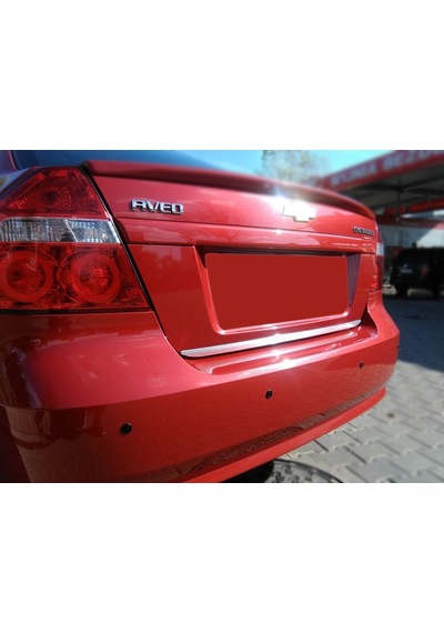 Chevrolet Aveo Sedan Krom Bagaj Alt Çıtası 2006-2011 Şerit