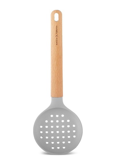Karaca x Refika Gadgets Ahşap Saplı Silikon Kevgir