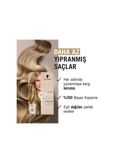 Schwarzkopf Creme Supreme Kit Boya 8-0 Koyu Sarı