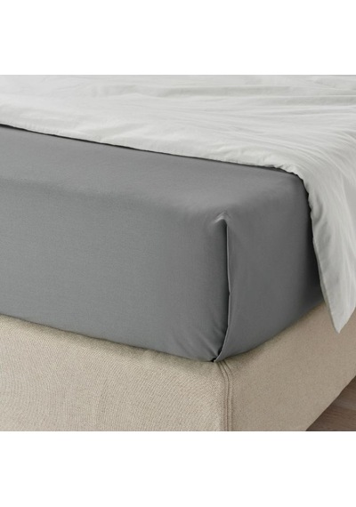 Ikea Ullvıde Tek Kişilik Çarşaf 150 X 260 Cm Koyu Gri