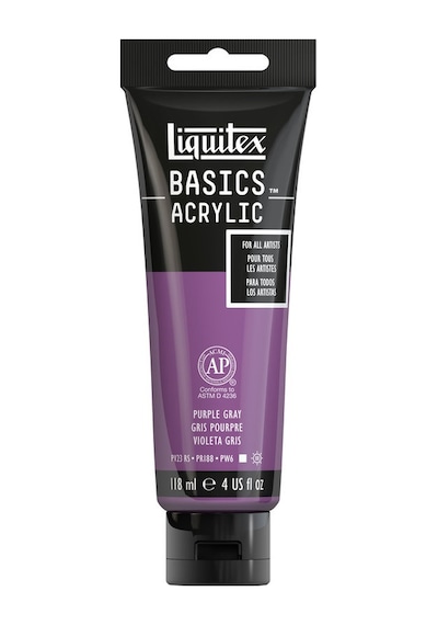 Liquitex Basics Akrilik 118Ml - Purple Gray N 263