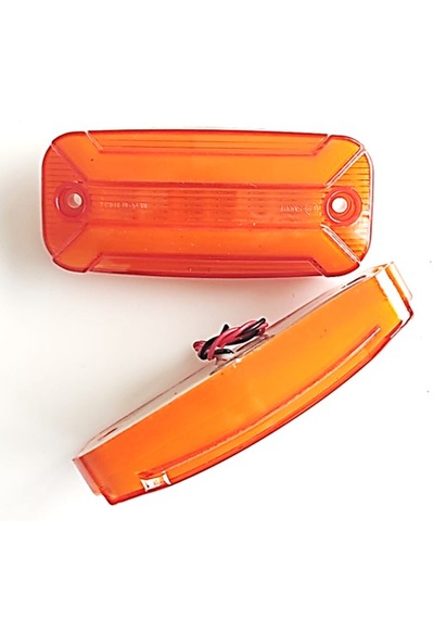 4 Adet Neon Ledli Yan Dorse Kasa Lambası 12-24 Volt Melek Kanadı