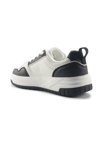 Lumberjack Elına 5fx Beyaz Kadın Sneaker Beyaz-sıyah Beyaz - Siyah