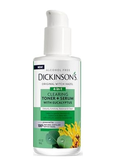 S Orijinal Witch Hazel Clearing Toner Okaliptüslü Serum 100 Doğal Damıtılmış Cadı Fındığı Alkolsüz Cilt Tem